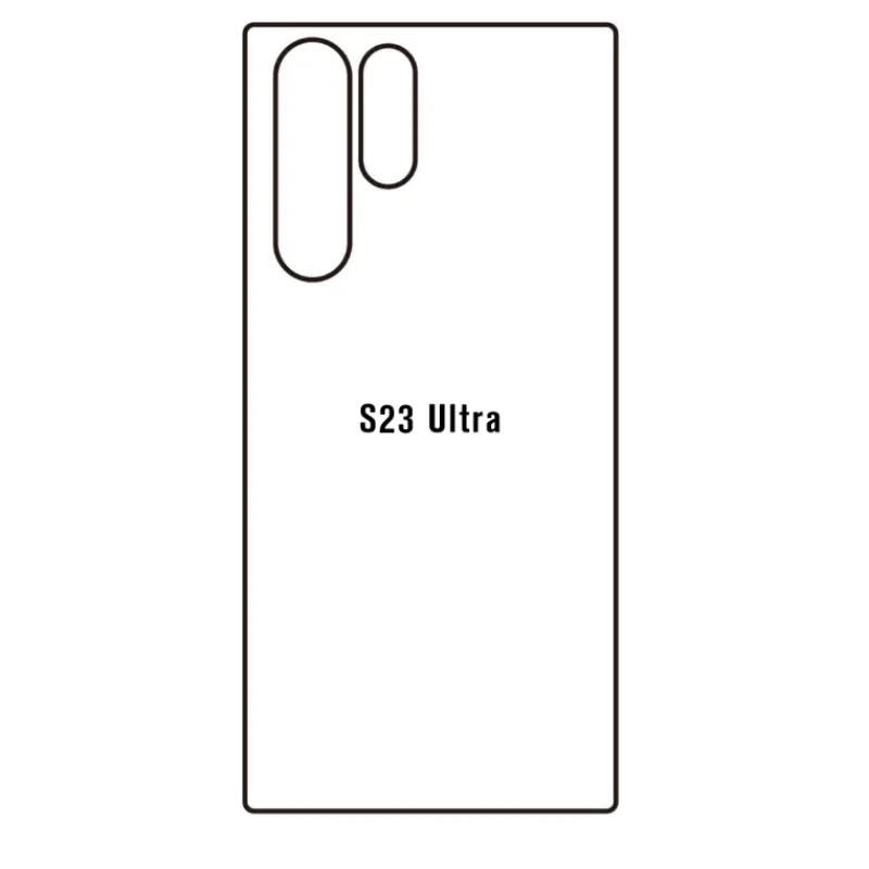 Hydrogel ochranná fólia pre Samsung Galaxy S23 Ultra, S918 Variant:: predná čirá