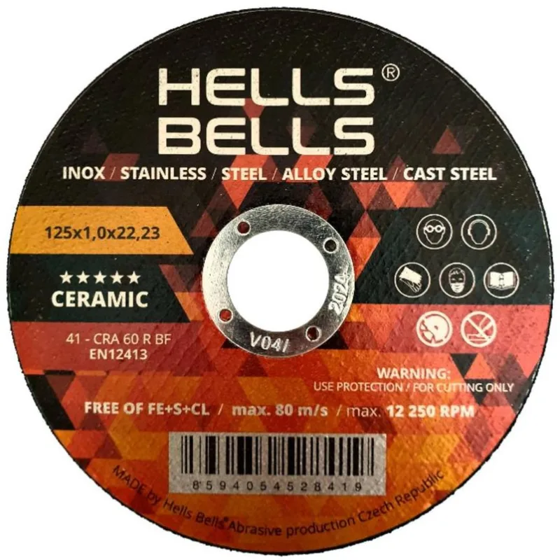 Kotúč Hells Bells 230x3.0x22.2 mm – SG-Ceramic, rezný