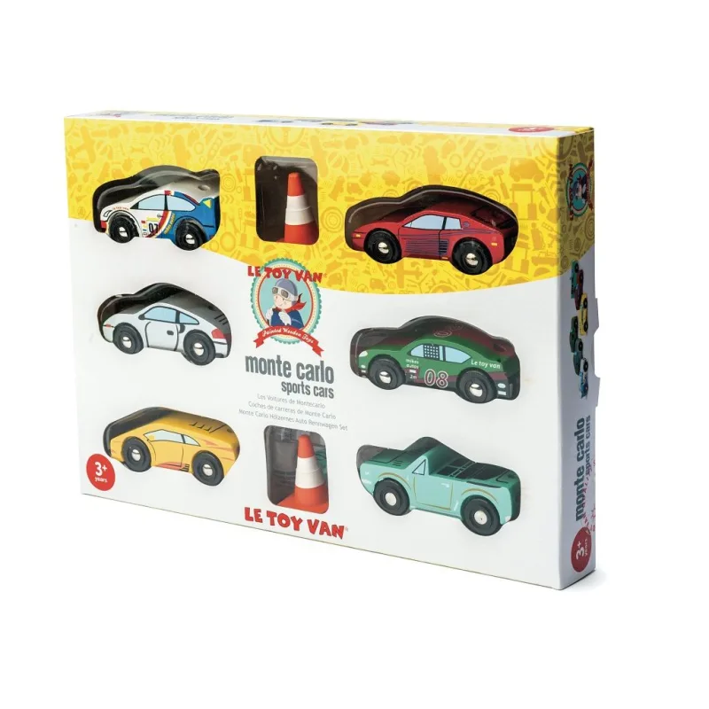 Le Toy Van set autíčok Montecarlo Sports