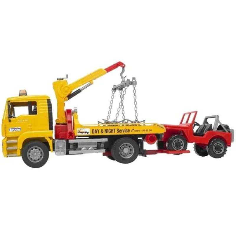 Bruder 2750 Nákladné auto MAN - odťah + jeep