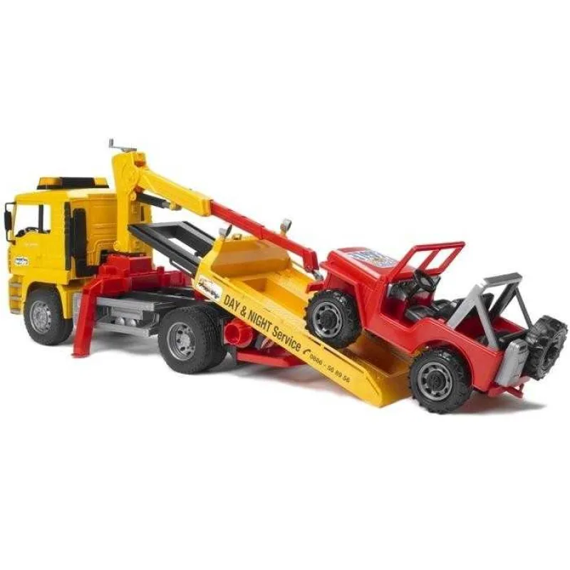 Bruder 2750 Nákladné auto MAN - odťah + jeep