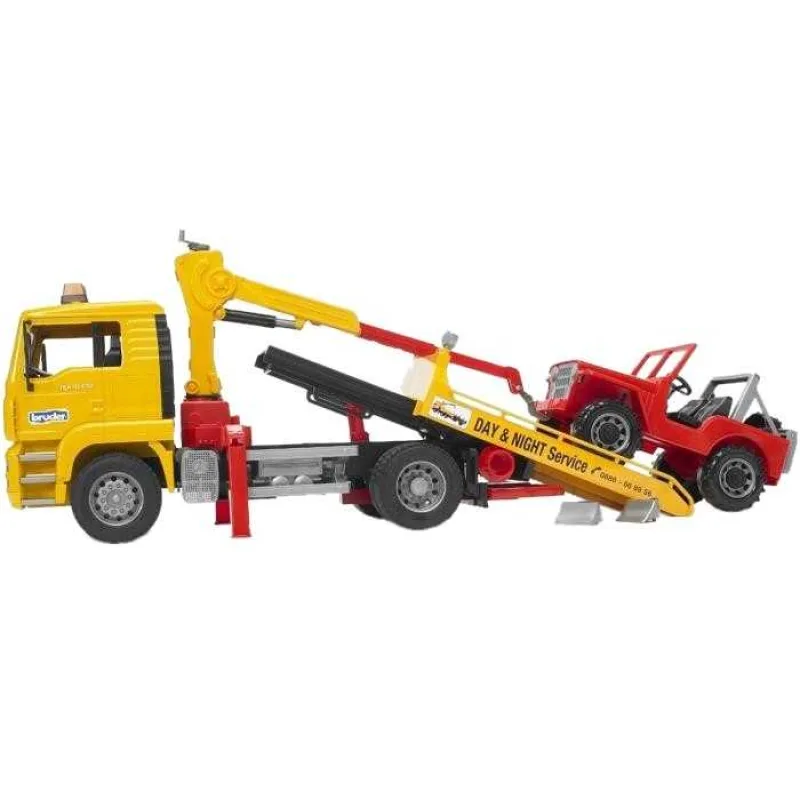 Bruder 2750 Nákladné auto MAN - odťah + jeep