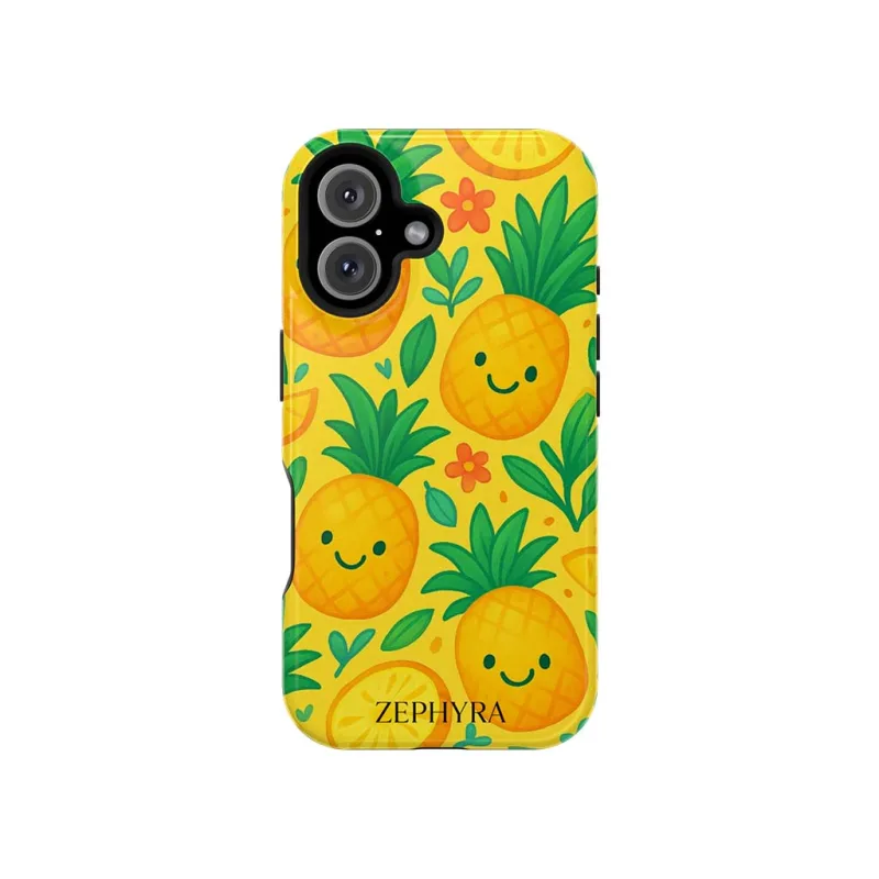 ZEPHYRA Pineapple Pop - iPhone 16 Plus Kryt