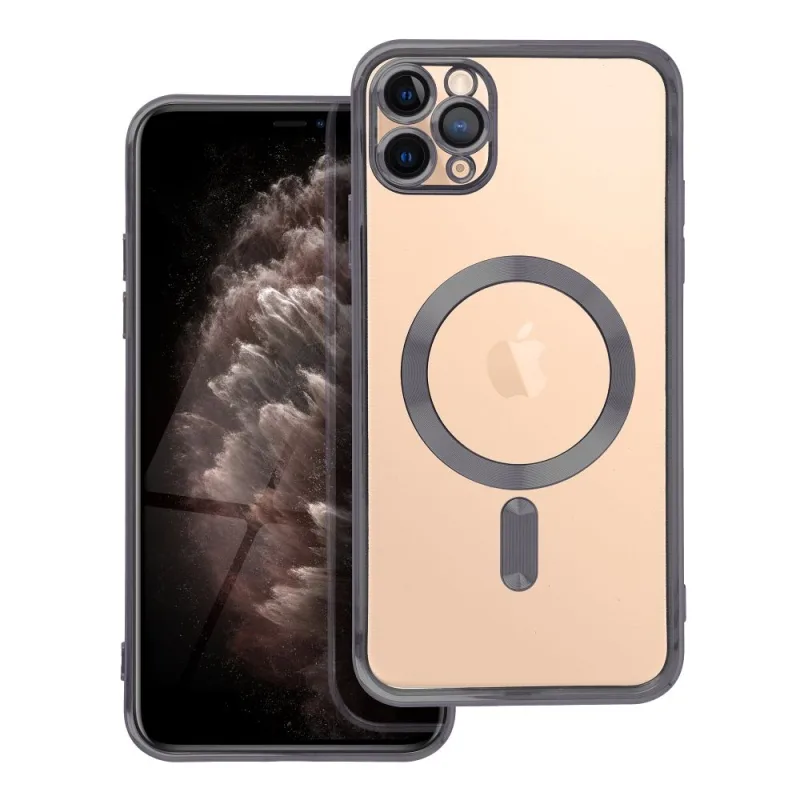 Puzdro MagSafe pre Apple iPhone 11 Pro Max Farba: Čierna