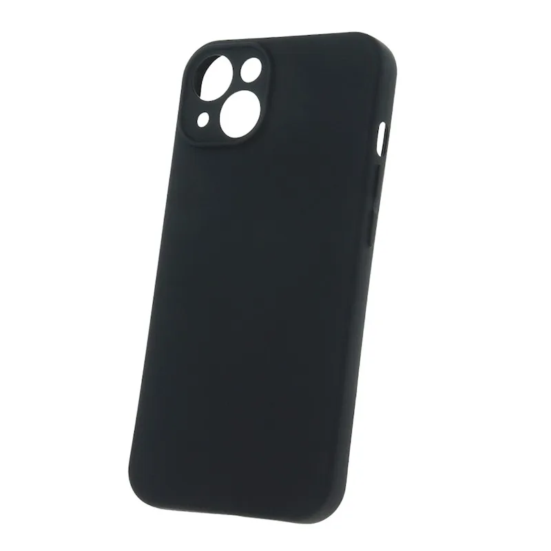 Soft Flex Silikónový kryt na mobil iPhone 13, Čierny