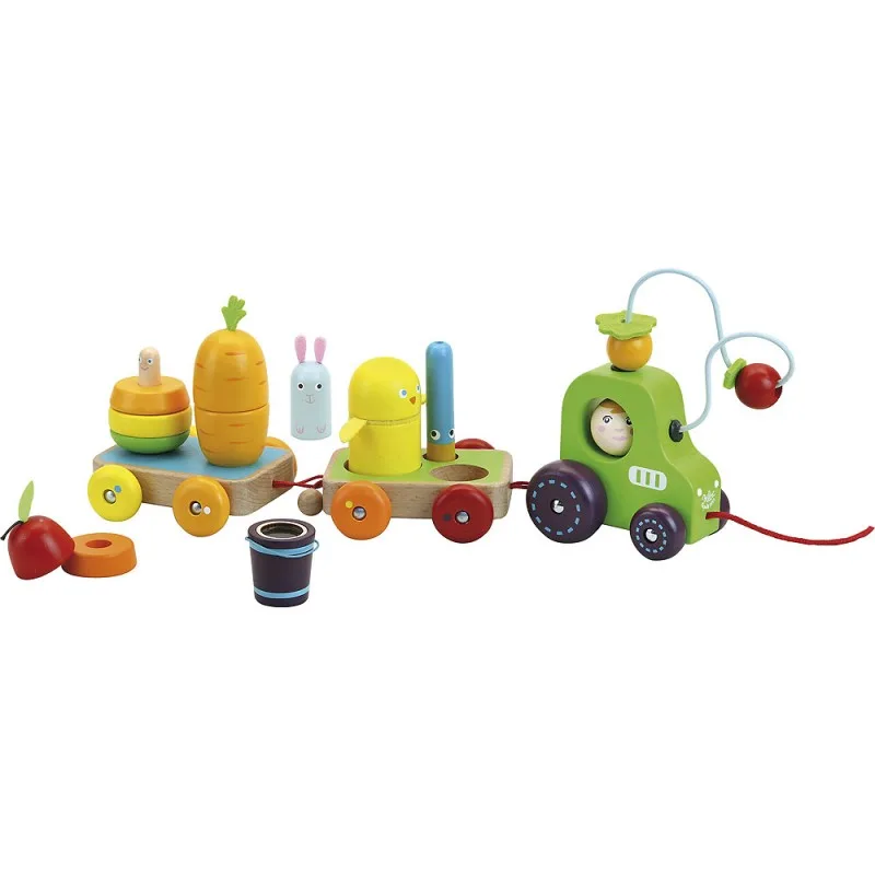 Vilac Multifunkčný ťahací traktor