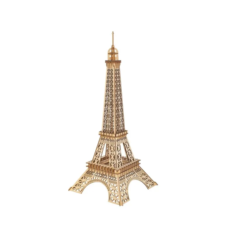 Woodcraft Drevené 3D puzzle Eiffelova veža stredná