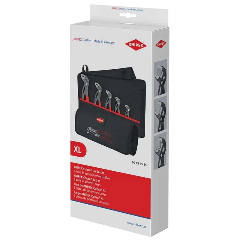 Sada klieští KNIPEX 00 19 55 S5 – Cobra, 5-dielna