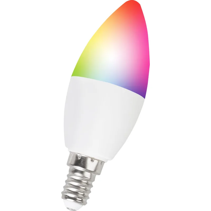 Žiarovka Strend Pro Smart, wifi, mení farby RGB, 5 W, E14