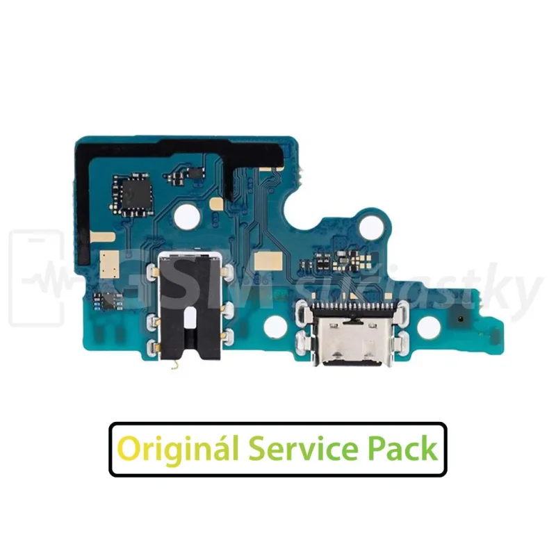 Doska nabíjania Samsung Galaxy A70 - nabíjací konektor, mikrofón
