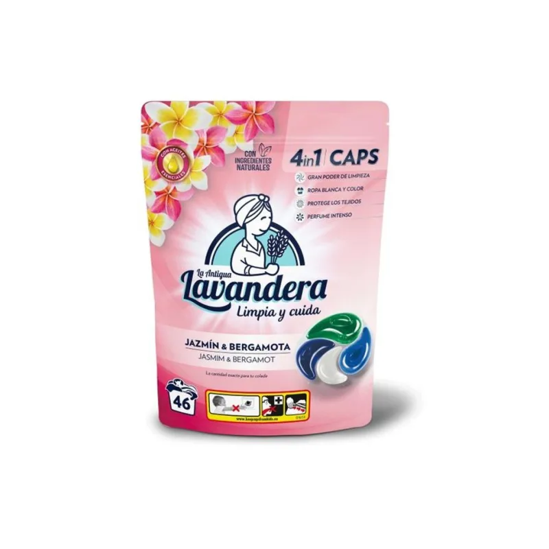 Kapsule na pranie Lavandera, jasmín & bergamot, 46 ks