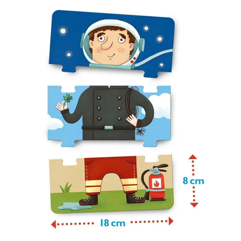 Moja maxi mix puzzle Práca