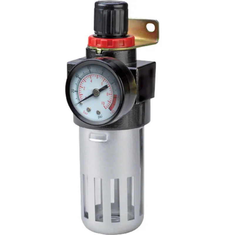 Filter Airtool MF-2, vzduchový, na kompresor, s regulátorom a tlakomerom, 1/4"