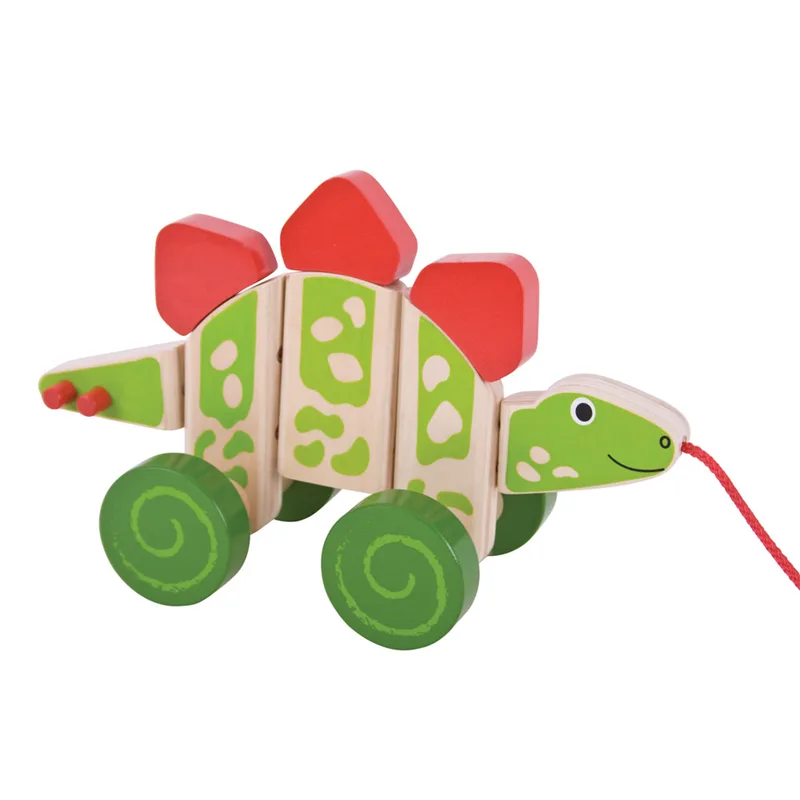 Bigjigs Toys Ťahacia hračka - Dinosaurus