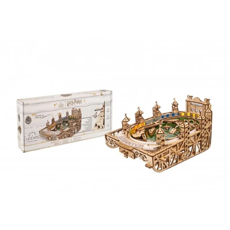 Ugears Drevená 3D mechanická stavebnica Harry Potter - Quidditch Pinball