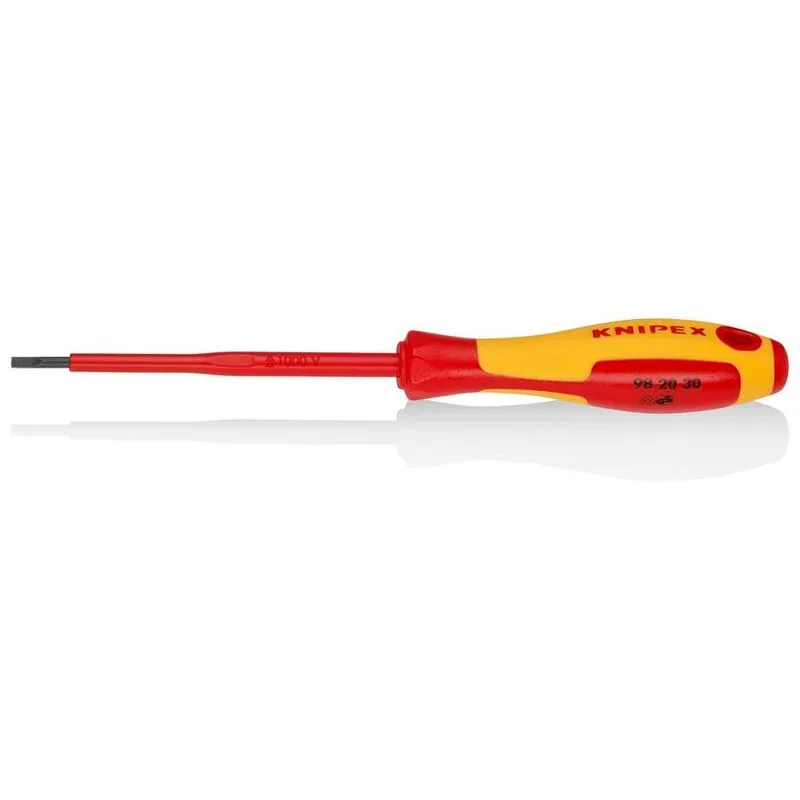 Skrutkovač KNIPEX 98 20 30 – PL 3.0 mm, VDE 1000V, 202 mm