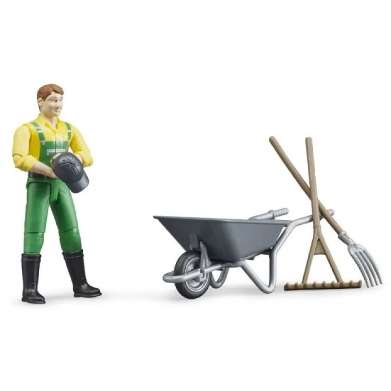 Bruder 62610 Farmár s príslušenstvom