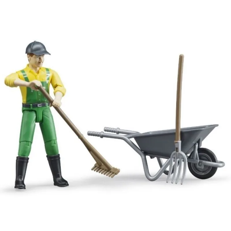Bruder 62610 Farmár s príslušenstvom