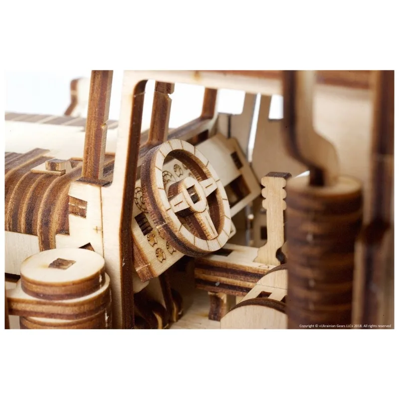 Ugears 3D mechanické puzzle - Ťahač Heavy Boy 541 ks