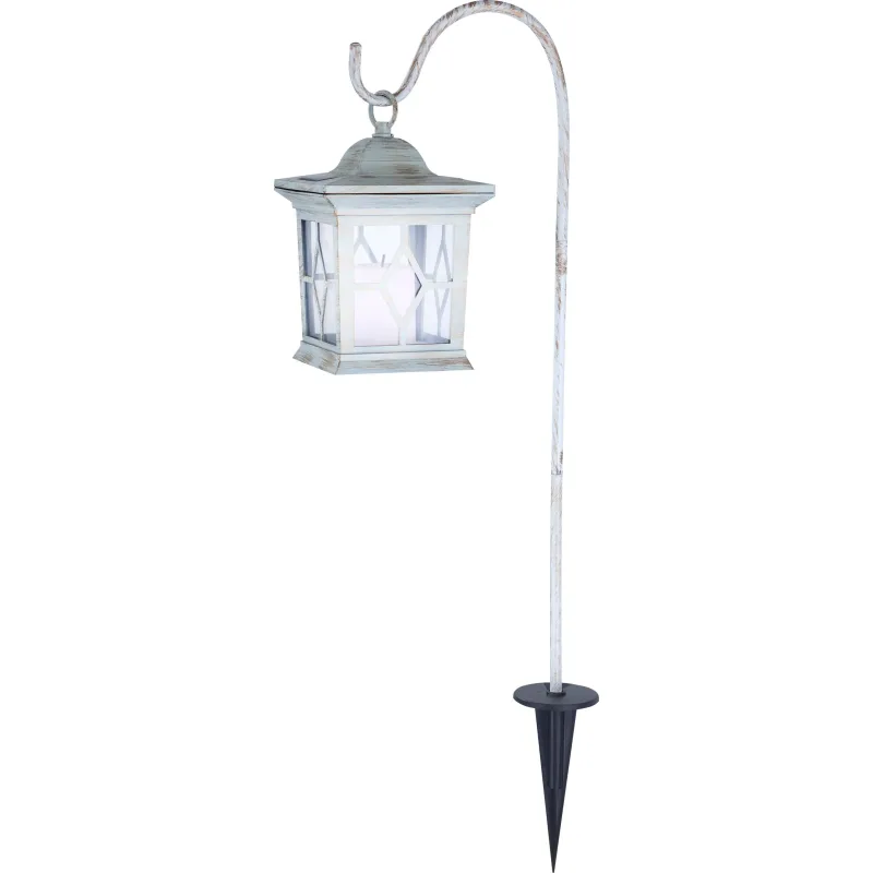 Solárna lampa Subra 70 cm – 1 LED, biela