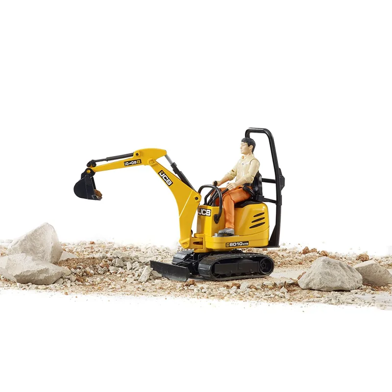 Bruder 62002 Mikrobager JCB s figúrkou
