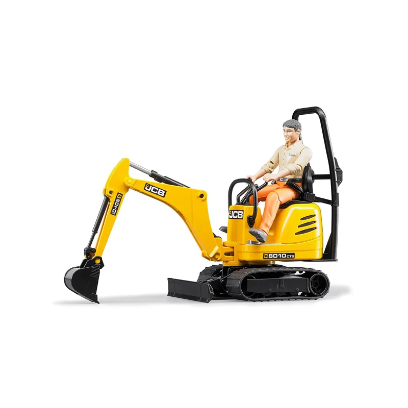 Bruder 62002 Mikrobager JCB s figúrkou
