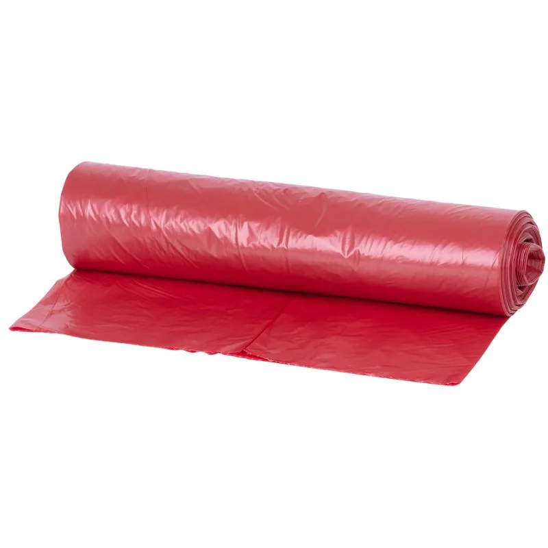 Vrecia na odpad ROLO MagicHome, recyklačné, červené, 120 l, 25 ks