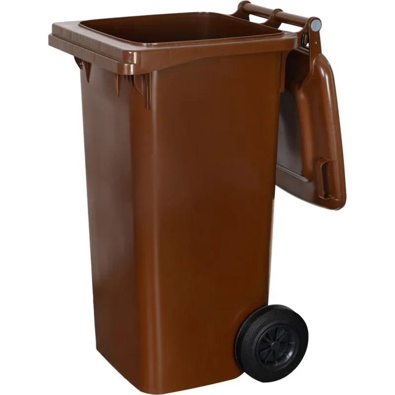 Smetná nádoba ICS GB2 120 l, plastová, hnedá, HDPE