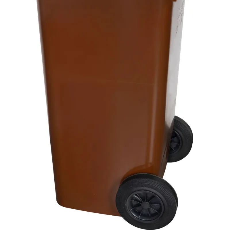 Smetná nádoba ICS GB2 120 l, plastová, hnedá, HDPE