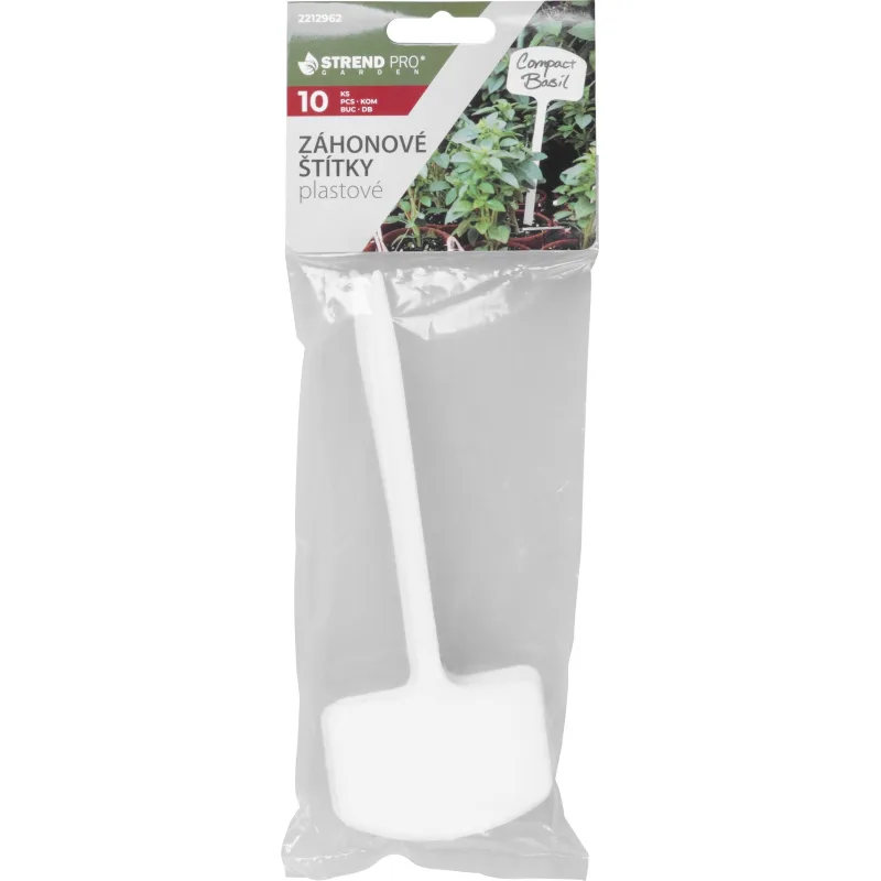Záhonové štítky Strend Pro – značkovacie štítky pre rastliny, 15 cm (10 ks)