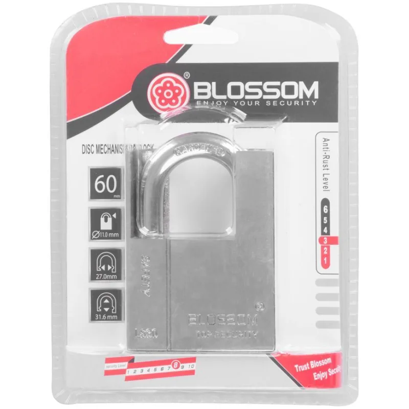 Zámok Blossom LS0360, 60 mm, visiaci, HiSec