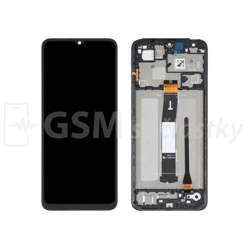 Xiaomi Redmi 12C - LCD displej + Dotykové sklo Farba: Čierna