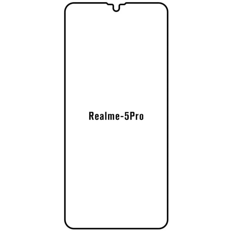 Ochranná fólia Sunshine Hydrogel pre Realme 5 Pro Variant:: zadná čirá