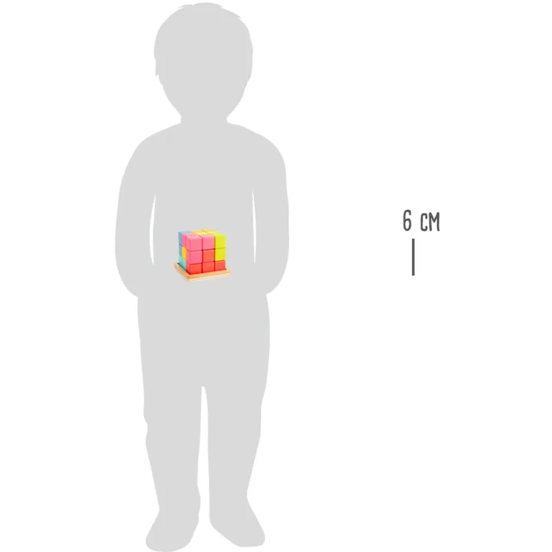 Drevená hra - kocka 3D Tetris