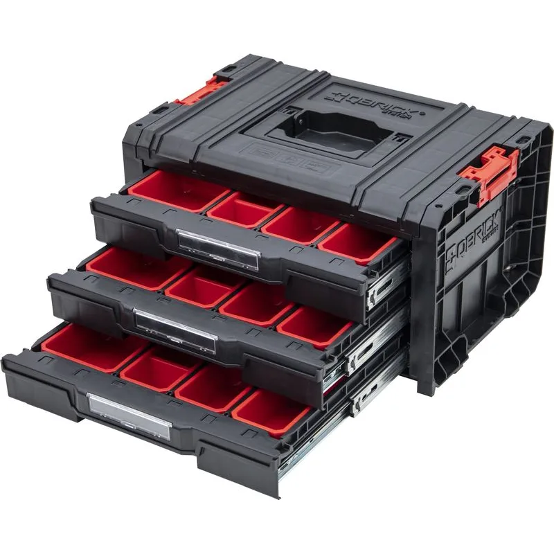 Box QBRICK System PRO Toolbox Drawer 3 Expert, organizér