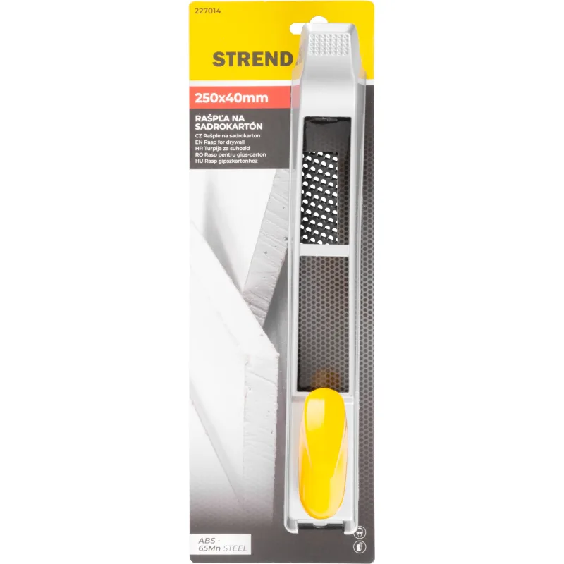 Rašpľa na sadrokartón Strend Pro RPW-511, 250x40 mm