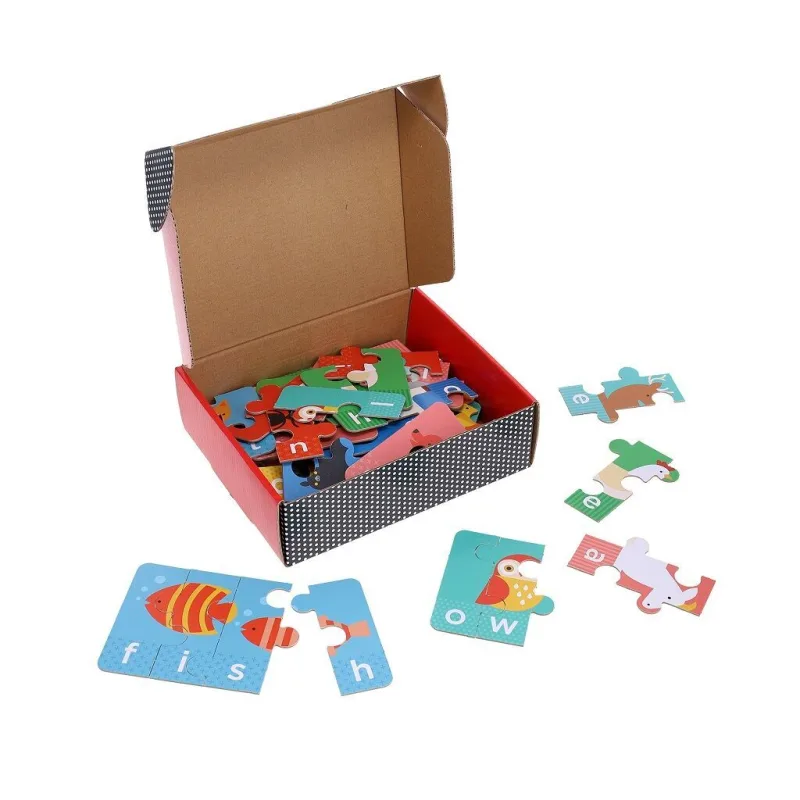 Petitcollage Moje prvé hláskovanie Puzzle so zvieratkami