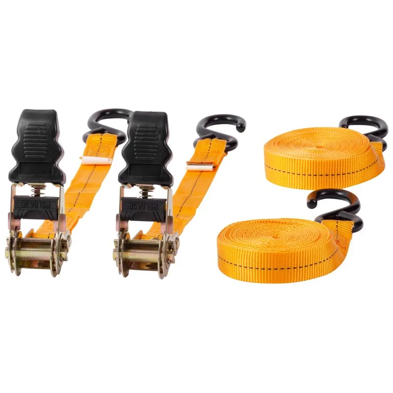 Popruh upínací Strend Pro 25 mm, pás s račňou, 4,5 m