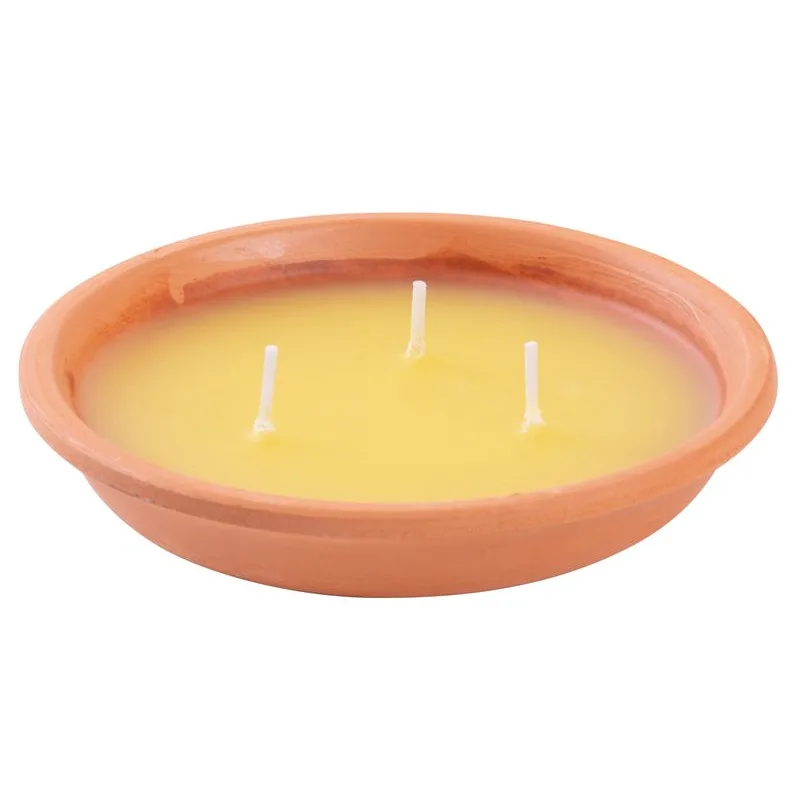 Sviečka proti komárom Citronella, terakota, 80 g, 30x125 mm
