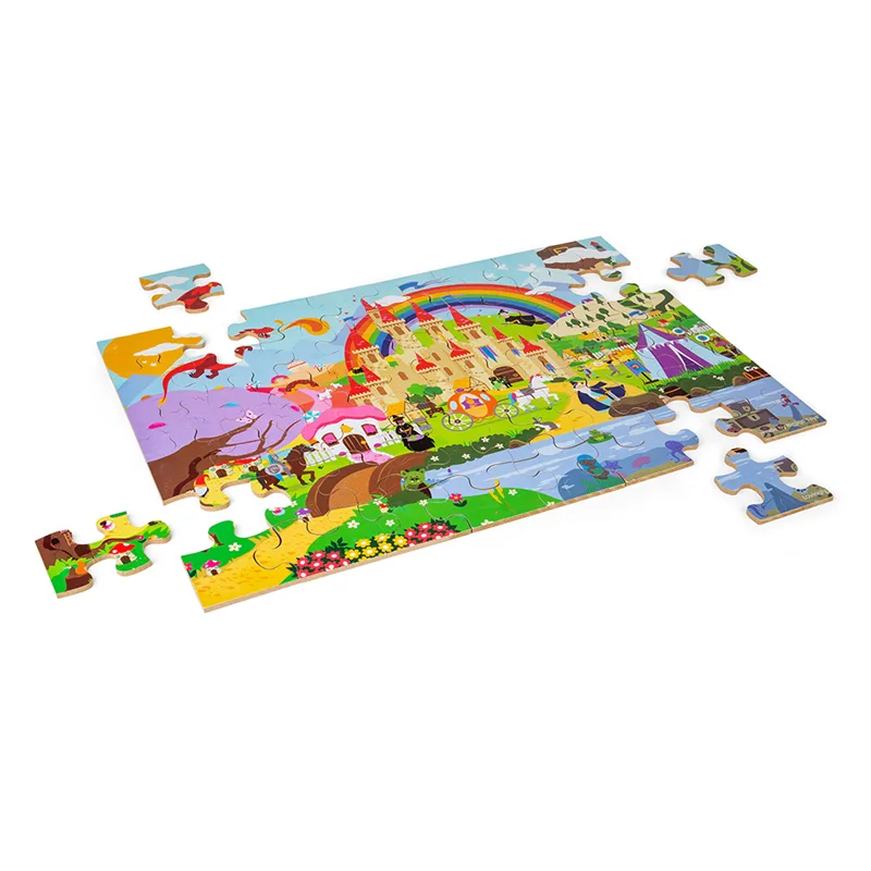 Bigjigs Toys Puzzle Fantasy svet