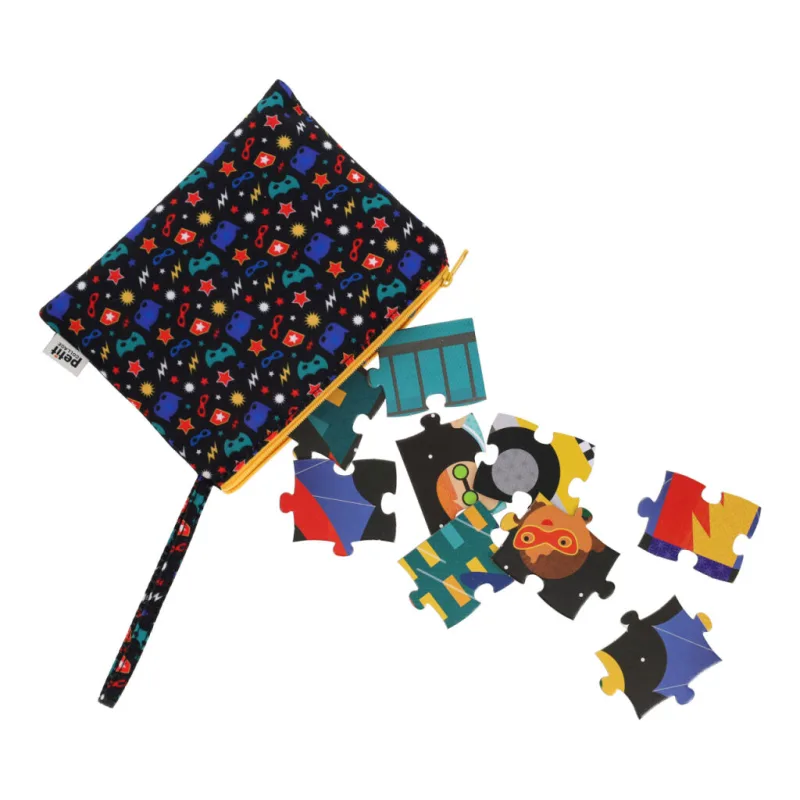 Petitcollage Obojstranné puzzle Superhrdinovia