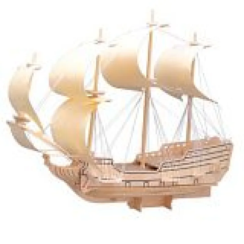 Woodcraft Drevené 3D puzzle Plachetnica Orol P128