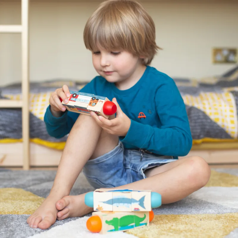 Bigjigs Toys Motorický valec Doprava