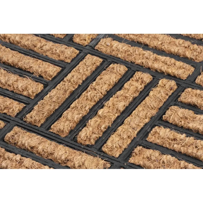 Rohožka pred dvere RBB 123 Parquets 3 – hnedá, 40x60 cm