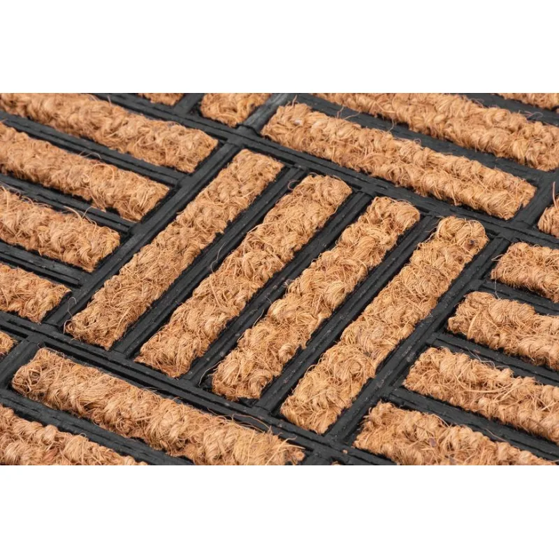 Rohožka pred dvere RBB 123 Parquets 3 – hnedá, 40x60 cm