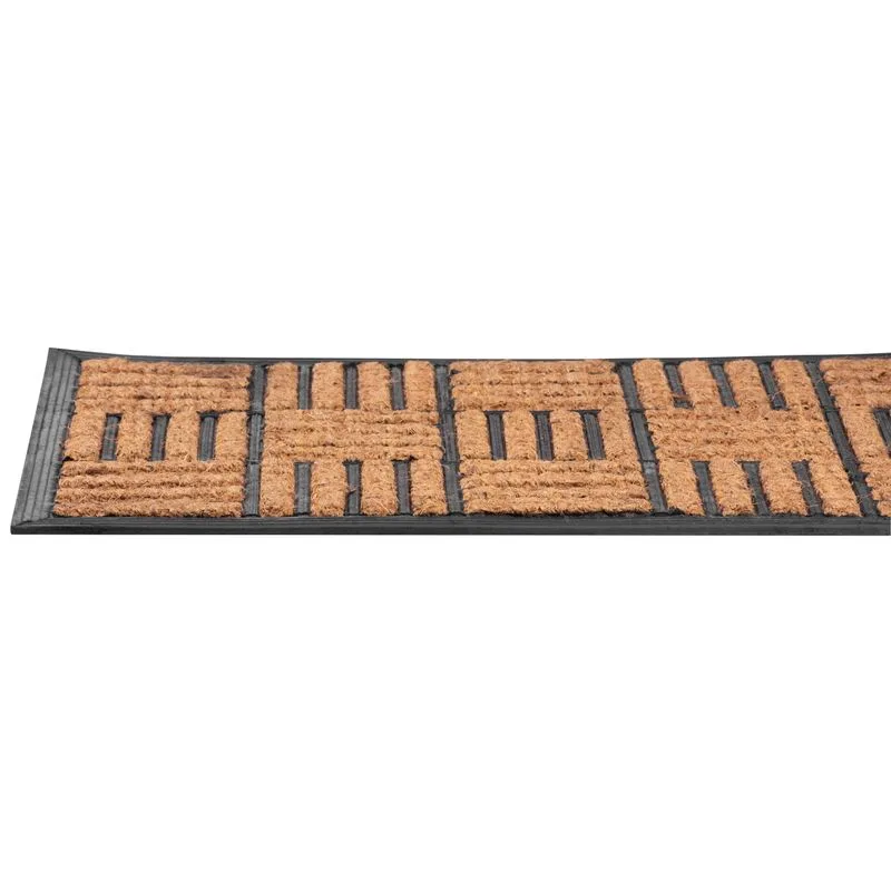 Rohožka pred dvere RBB 123 Parquets 3 – hnedá, 40x60 cm
