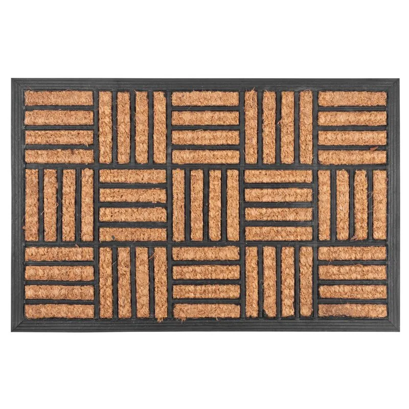 Rohožka pred dvere RBB 123 Parquets 3 – hnedá, 40x60 cm