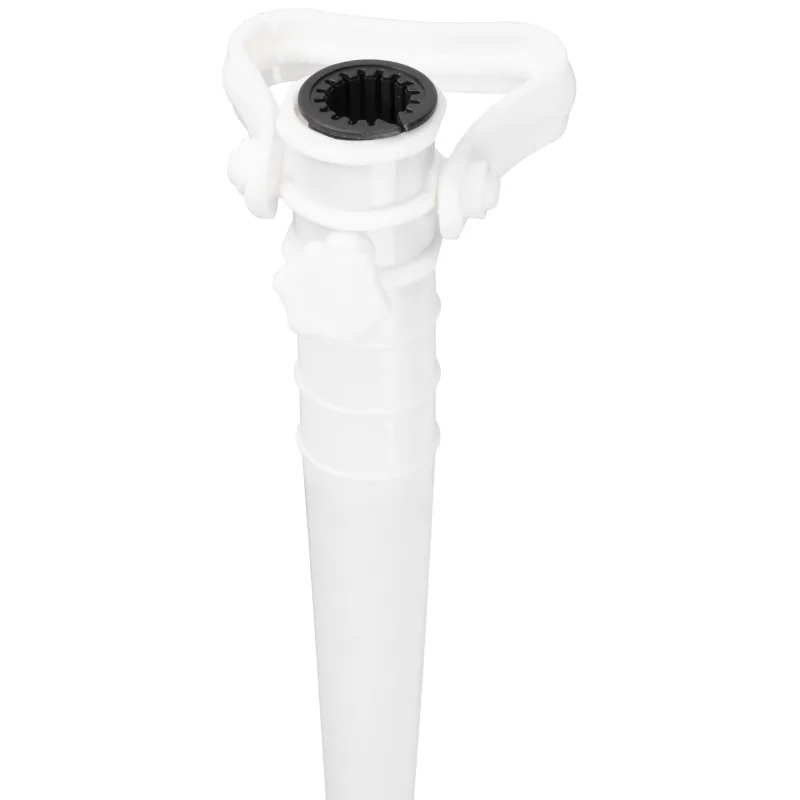 Stojan na plážový slnečník LEQ CONNOR, PVC, skrutka do zeme, 43 cm