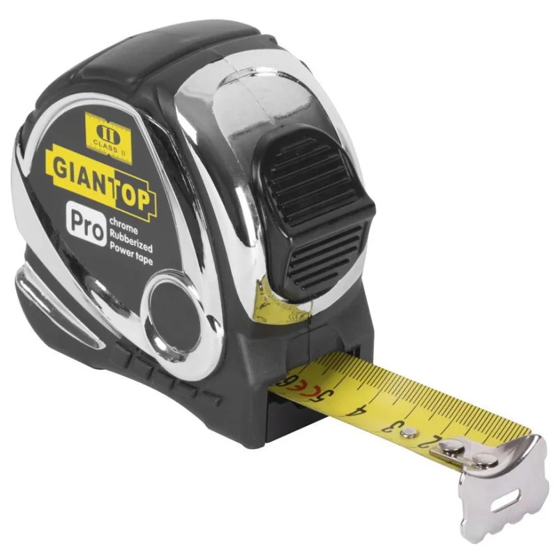 Meter GIANT CR-G44 8 m, 25 mm, Chrome/Nylon, Class II