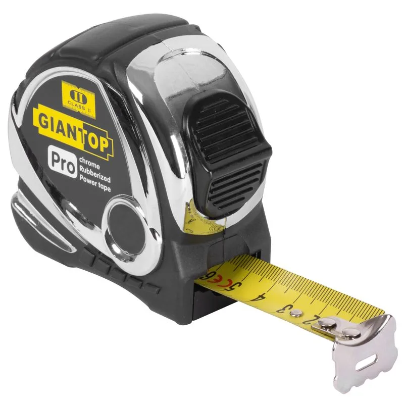 Meter GIANT CR-G44 8 m, 25 mm, Chrome/Nylon, Class II
